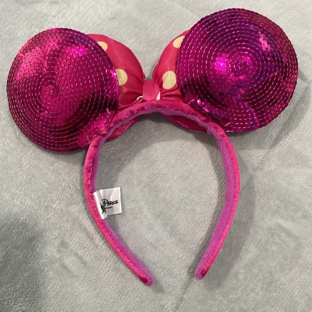 Pink Minnie Mouse ears - Picture 2 of 5